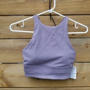 NWT Lululemon energy bra high neck size 4